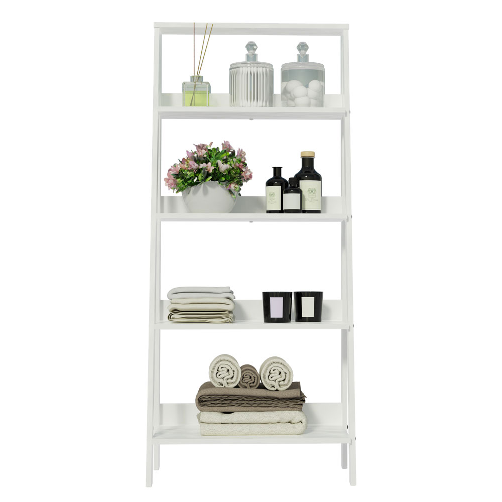 ESTANTE MADESA XA699009 BLANCO ORGANIZADORA MULTIUSOS LAVABOS CON 4 RÍAS - 7