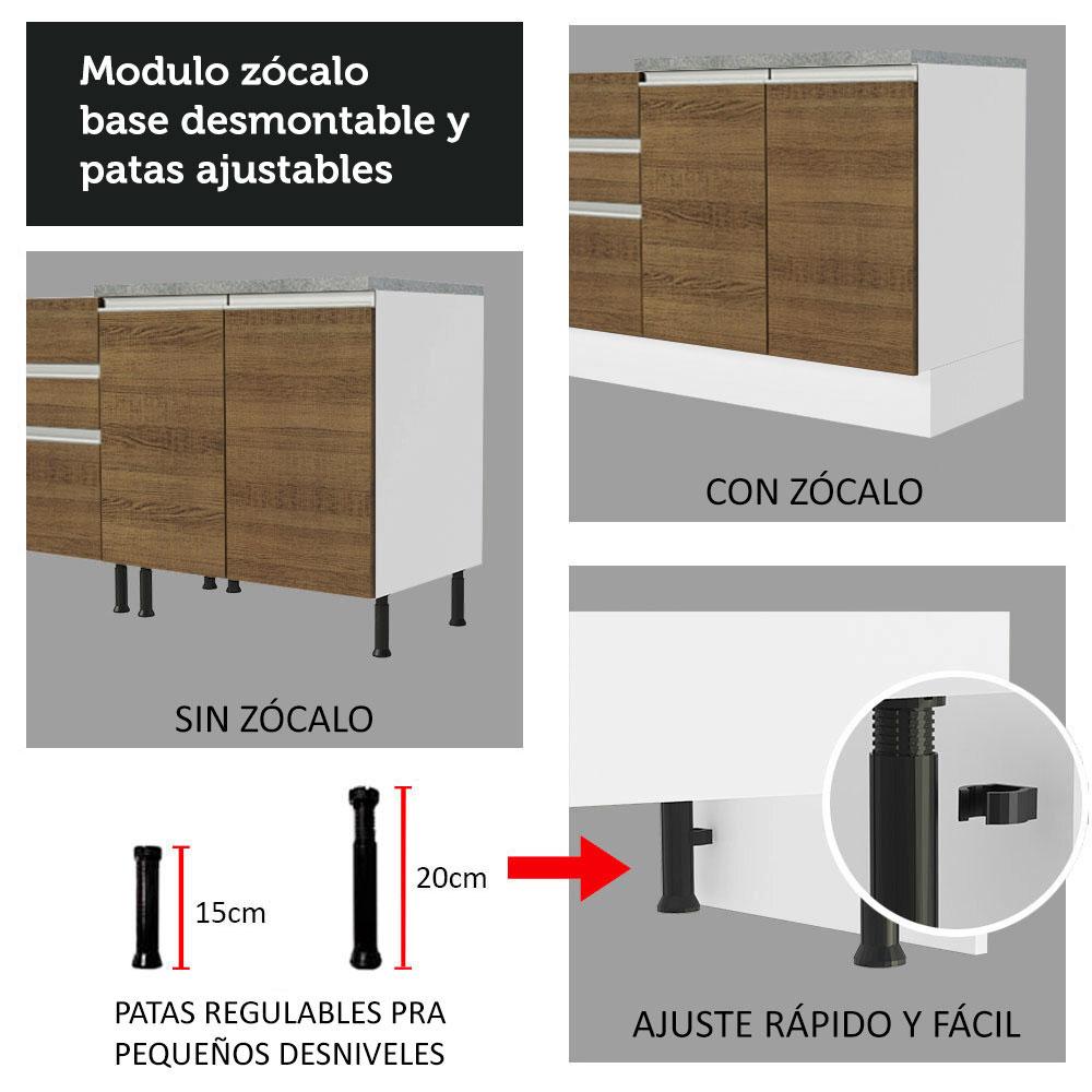 MUEBLE DE COCINA MADESA GLAMY INTEGRAL 180 CM 09 - 7