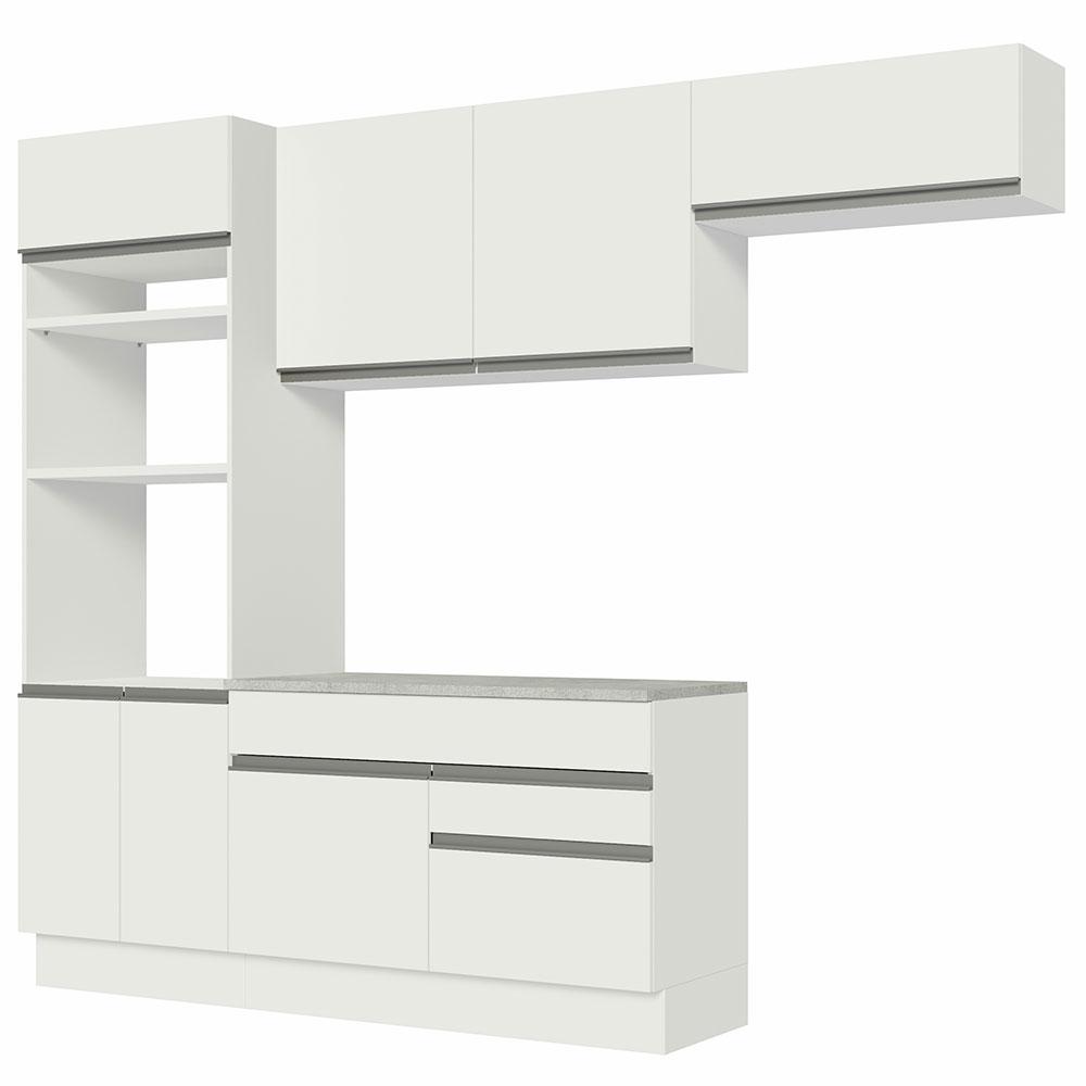MUEBLE DE COCINA MADESA INTEGRAL GLAMY 270 CM BLANCO 14 - 7