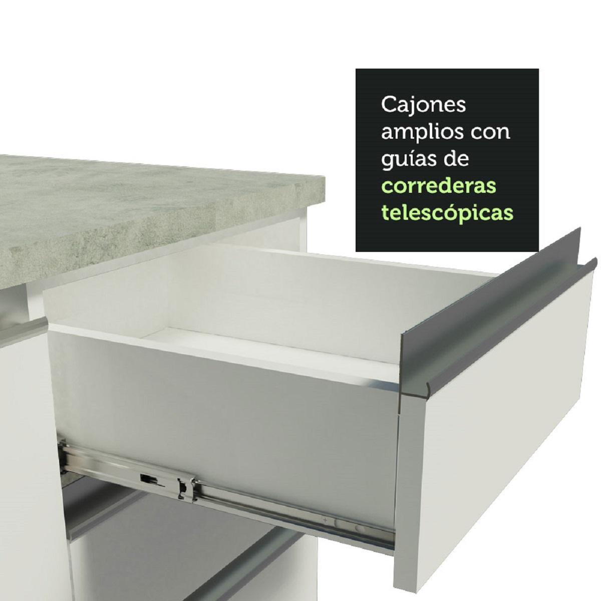 MUEBLE DE COCINA MADESA GLAMY INTEGRAL 180 CM BLANCO 05 - 7