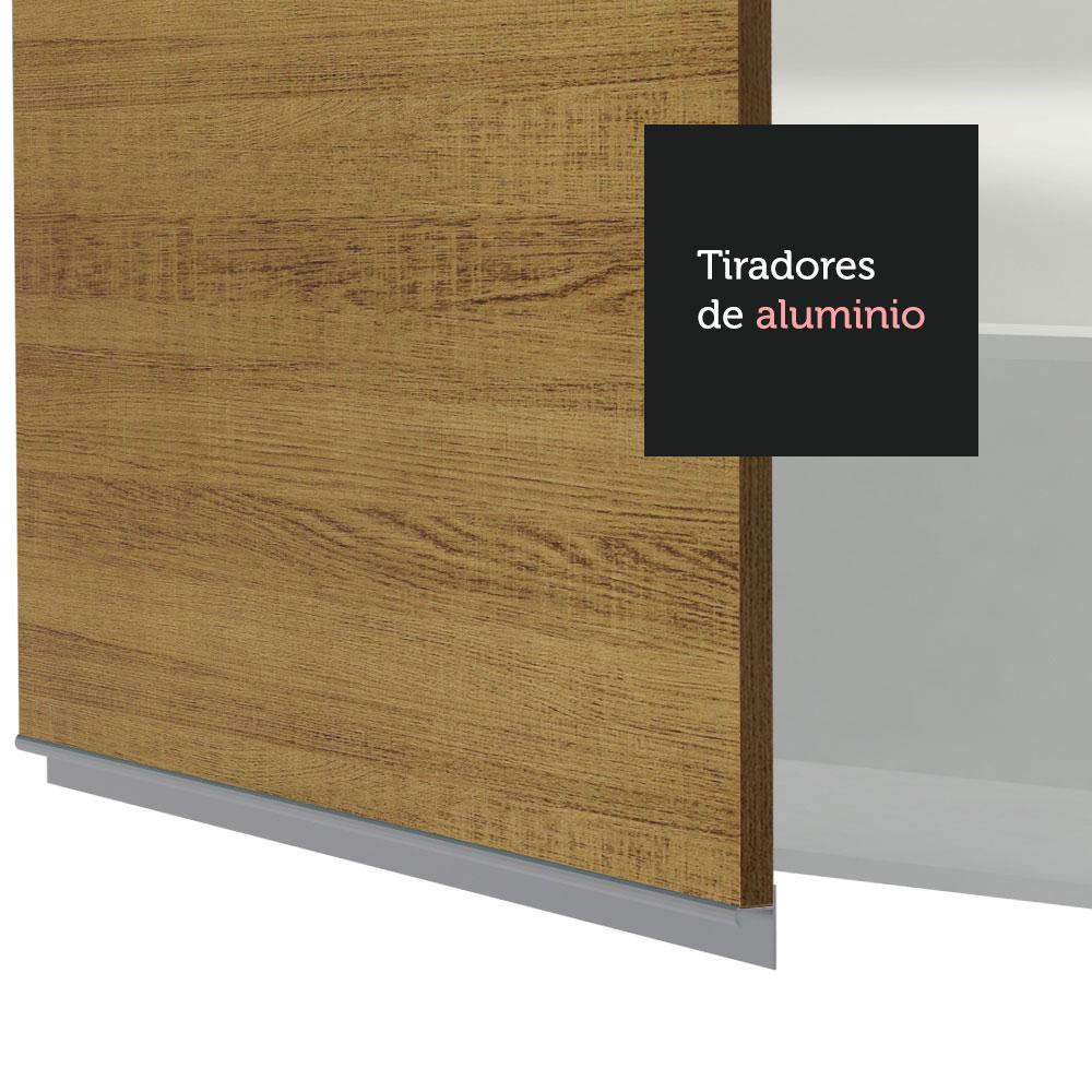 MUEBLE DE COCINA MADESA GLAMY INTEGRAL 310 CM BLANCO/MARRÓN 02 - 8
