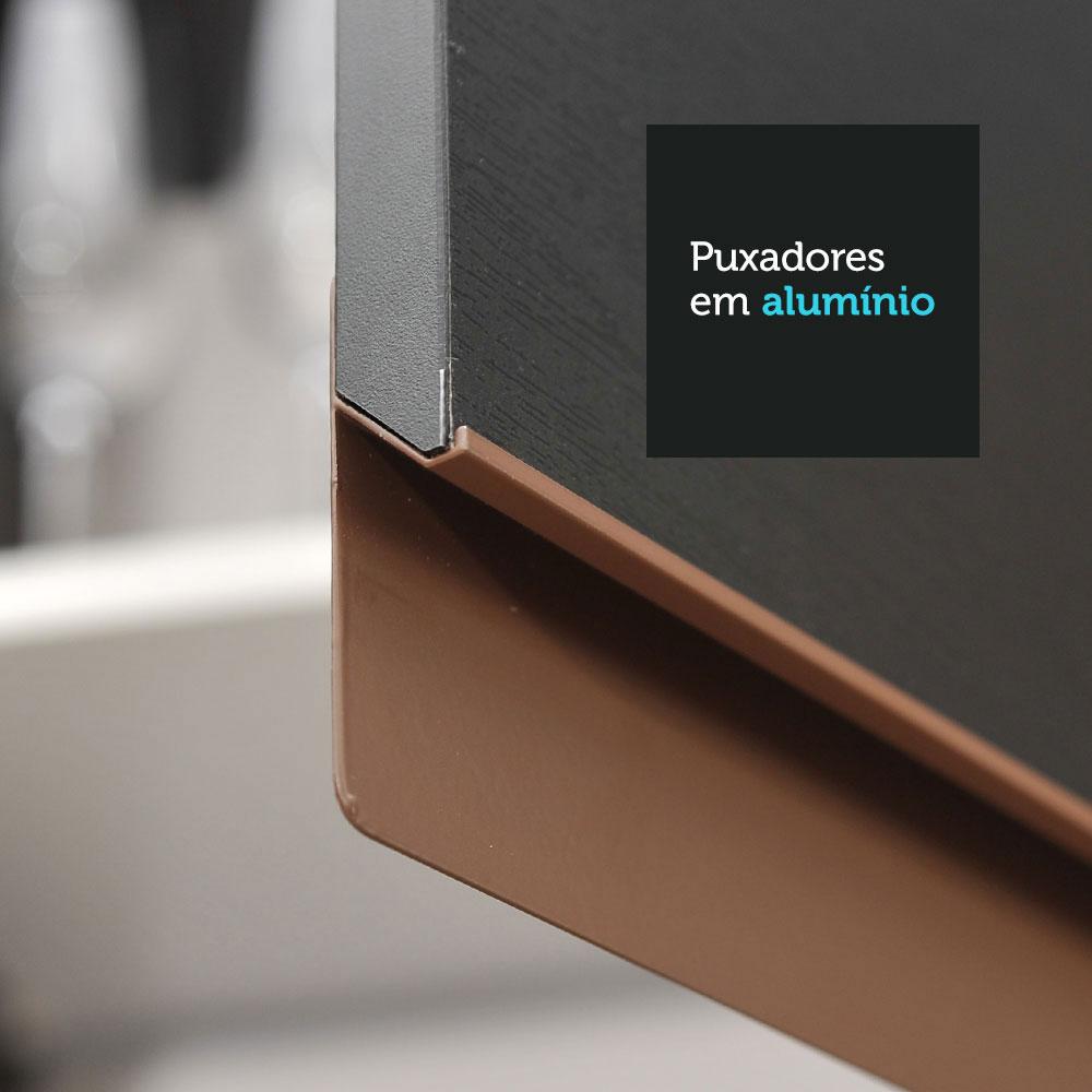 MUEBLE DE COCINA MADESA REIMS INTEGRAL 310 CM NEGRO/MARRÓN 01 - 7