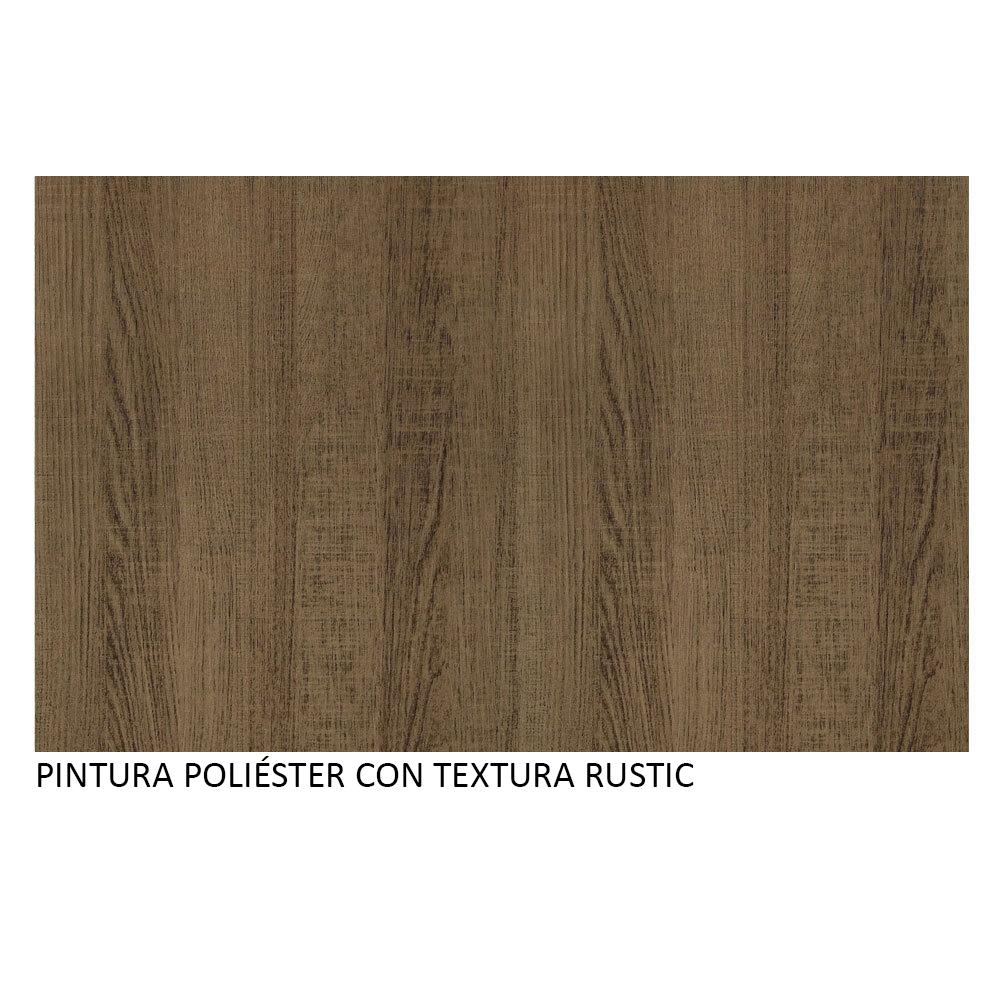 MUEBLE DE COCINA INTEGRAL EMILLY SILVER 137 CM - MARRÓN - 9