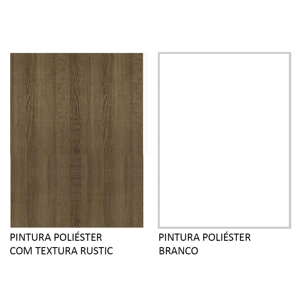 MUEBLE DE COCINA INTEGRAL GLAMY 350 CM MARRÓN/BLANCO 01 - 9