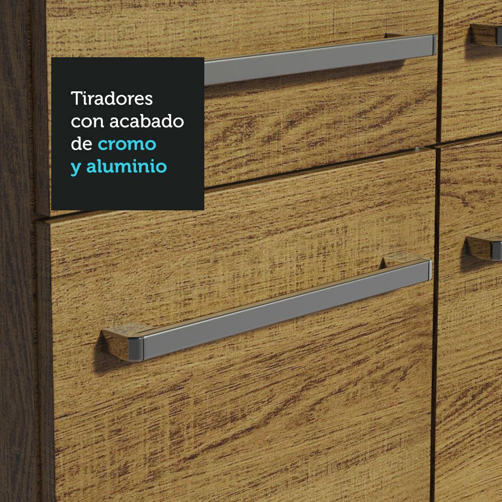 MUEBLE DE COCINA INTEGRAL EMILLY RIVER 261 CM MARRÓN 03 - 8