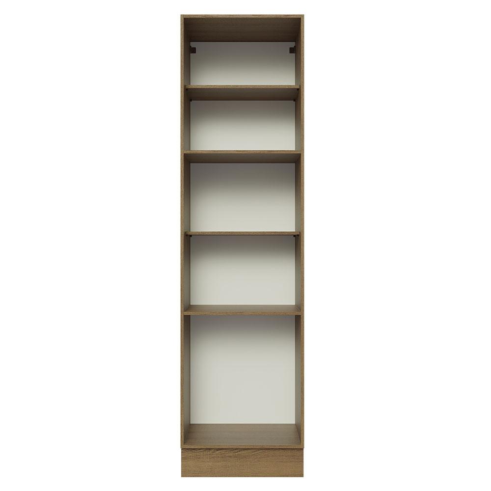 MUEBLE DE COCINA MADESA GLAMY DESPENSA 3 PUERTAS 60 CM MARRÓN/BLANCO - 7