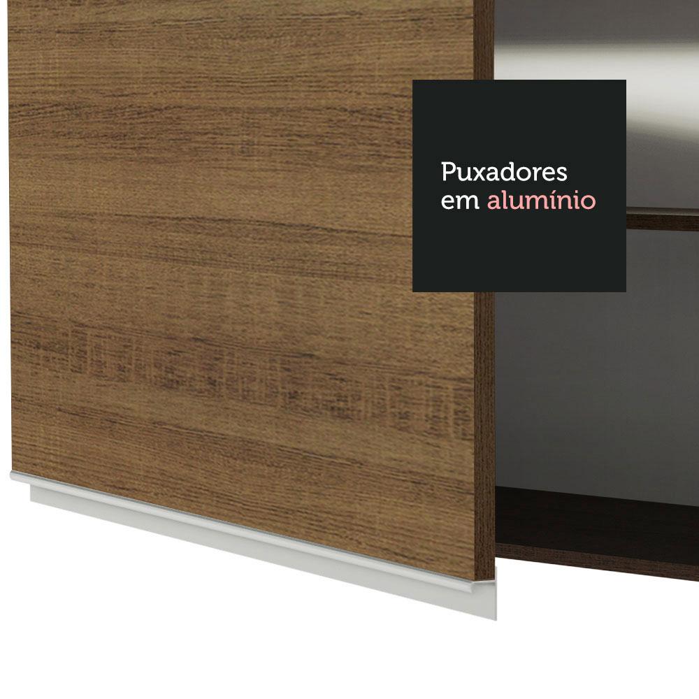 ALACENA DE COCINA MADESA GLAMY 1 PUERTA ABATIBLE 70 CM MARRÓN - 8