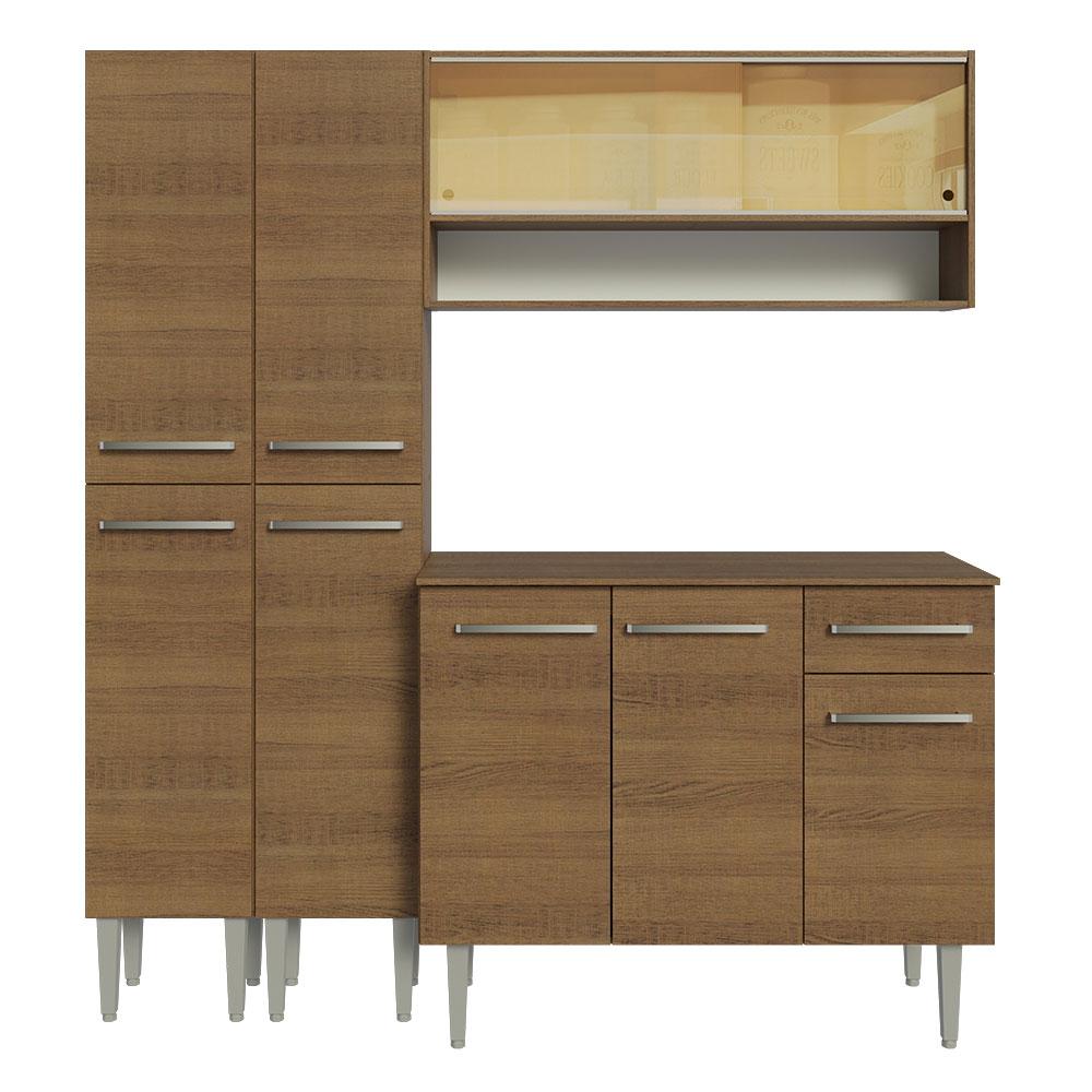 MUEBLE DE COCINA INTEGRAL EMILLY 169 CM MARRÓN 13 - 7
