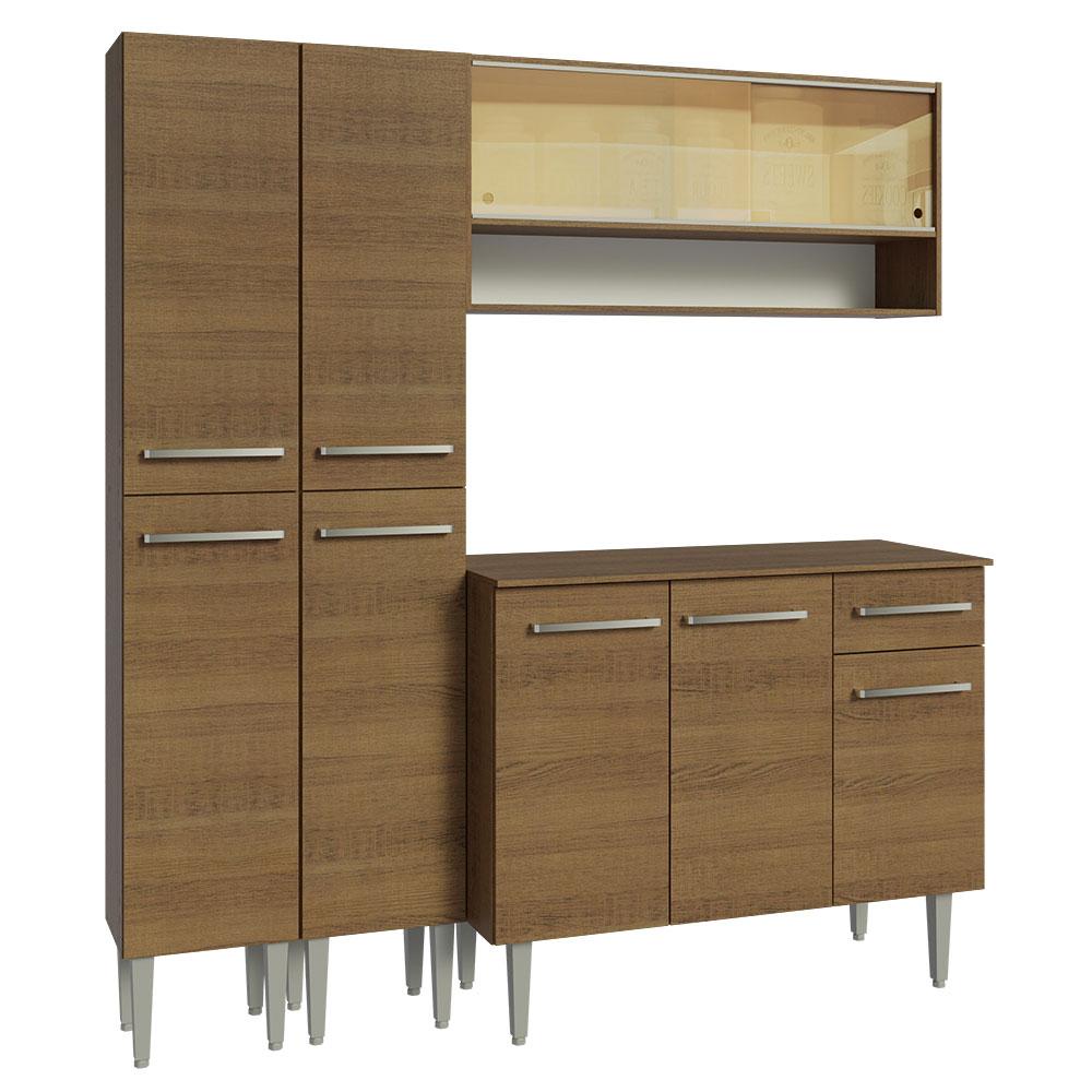 MUEBLE DE COCINA INTEGRAL EMILLY 169 CM MARRÓN 13 - 8