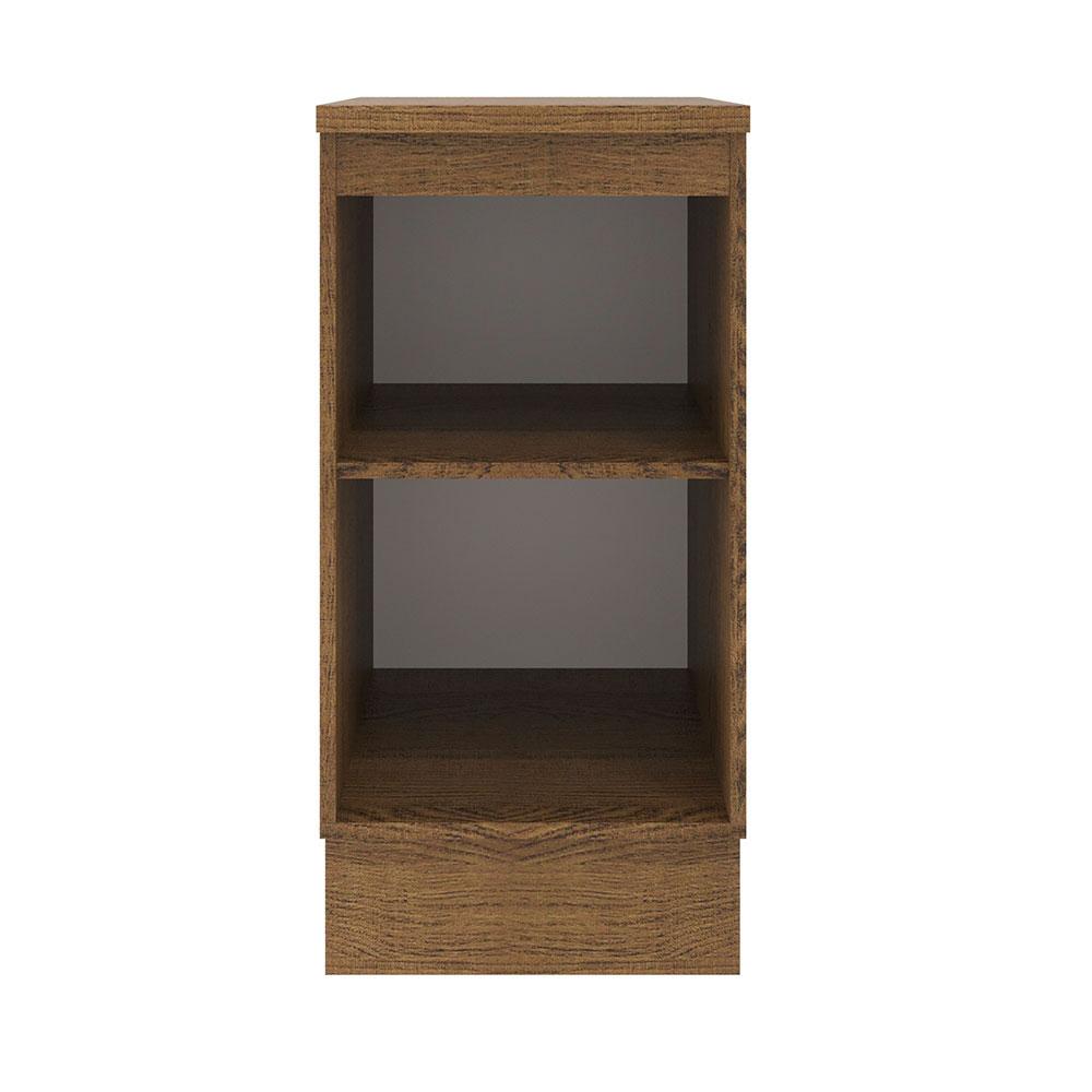 MUEBLE DE COCINA MADESA 1 PUERTA AGATA 40 CM MARRÓN/BLANCO - 7