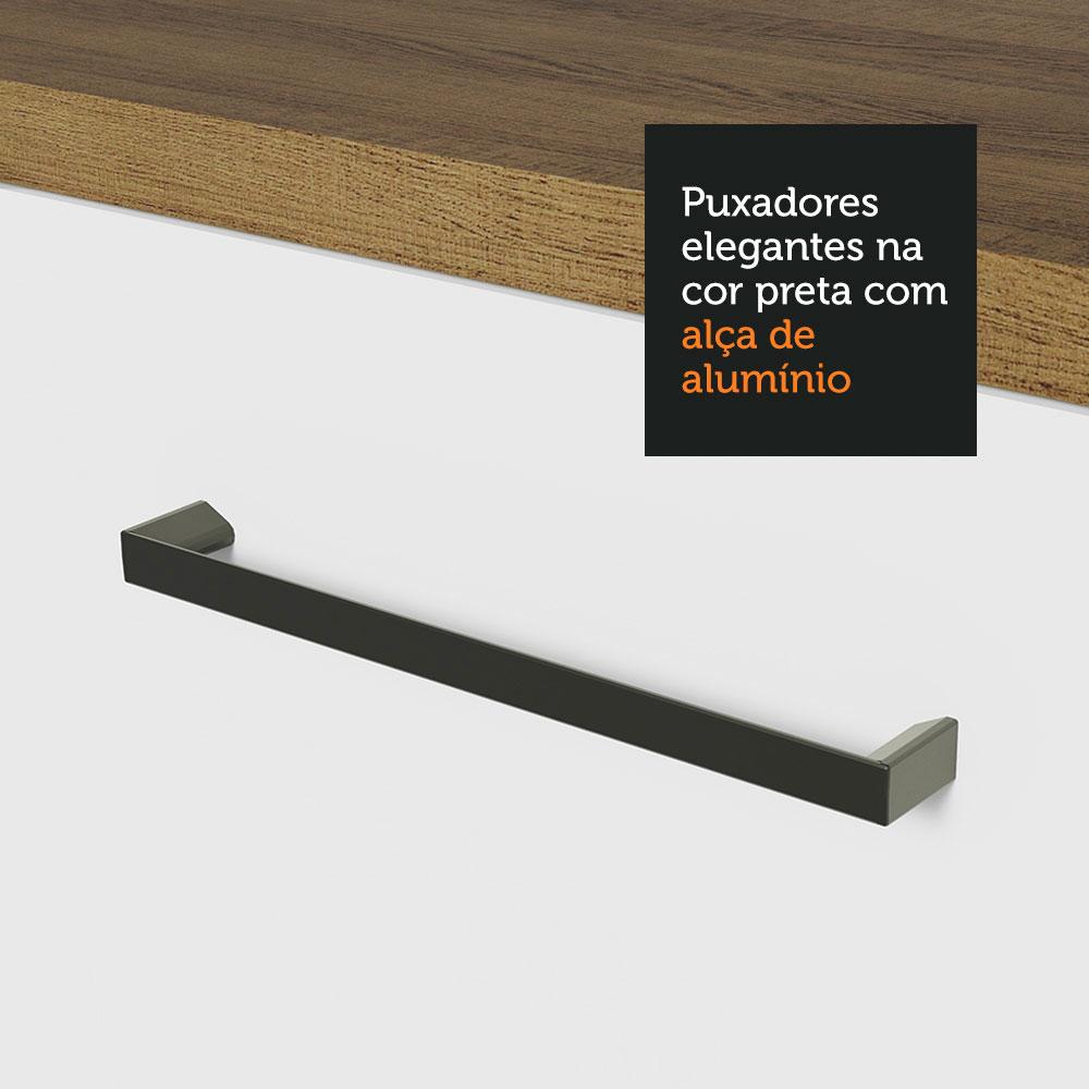 MUEBLE DE COCINA MADESA 1 PUERTA AGATA 40 CM MARRÓN/BLANCO - 8