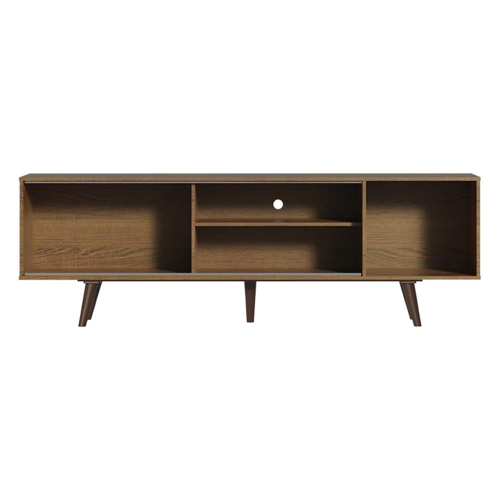 MESA DE TV MADESA 60246E5ZPP DUBAI HASTA 65 PULGADAS MARRÓN BLANCO - 6