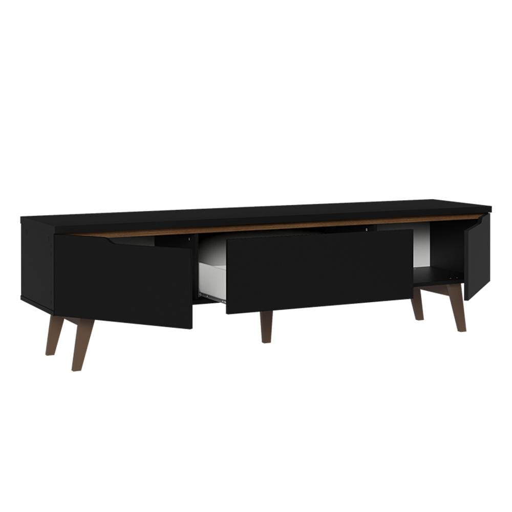 CENTRO DE ENTRETENIMIENTO MESA PARA TV DOHA HASTA 80 PULGADAS - NEGRO - 5