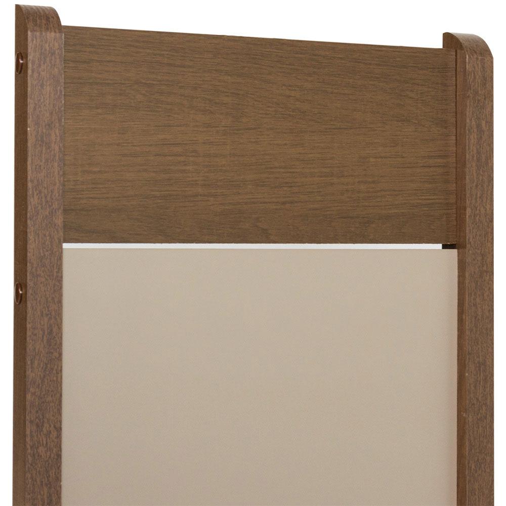 JUEGO DE COMEDOR MADESA HONDURAS CON 6 SILLAS - MARRÓN/BEIGE - 5