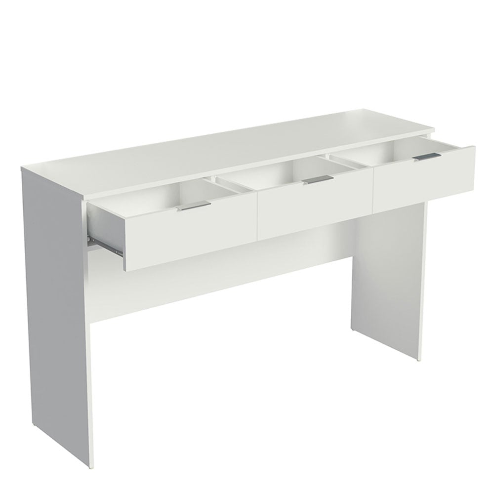 TOCADOR DE CAMERINO CARLY CON 3 CAJONES (SIN ESPEJO) - BLANCO - 8
