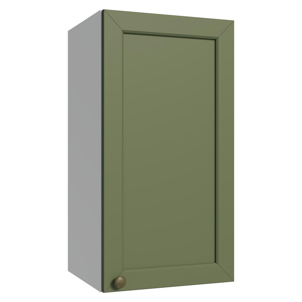 ALACENA DE COCINA VIK 35 CM 1 PUERTA - BLANCO/VERDE - 1