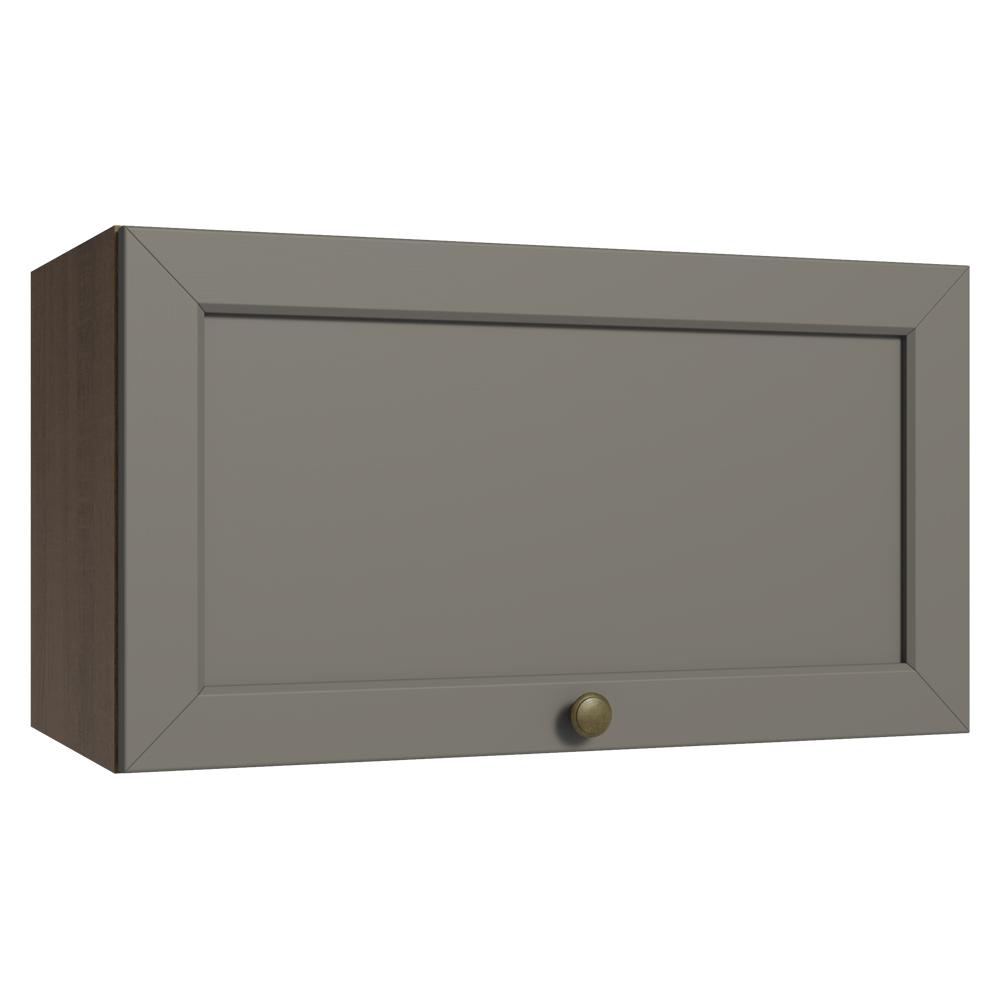 ALACENA DE COCINA VIK 60 CM 1 PUERTA ABATIBLE - MARRÓN/GRIS - 1