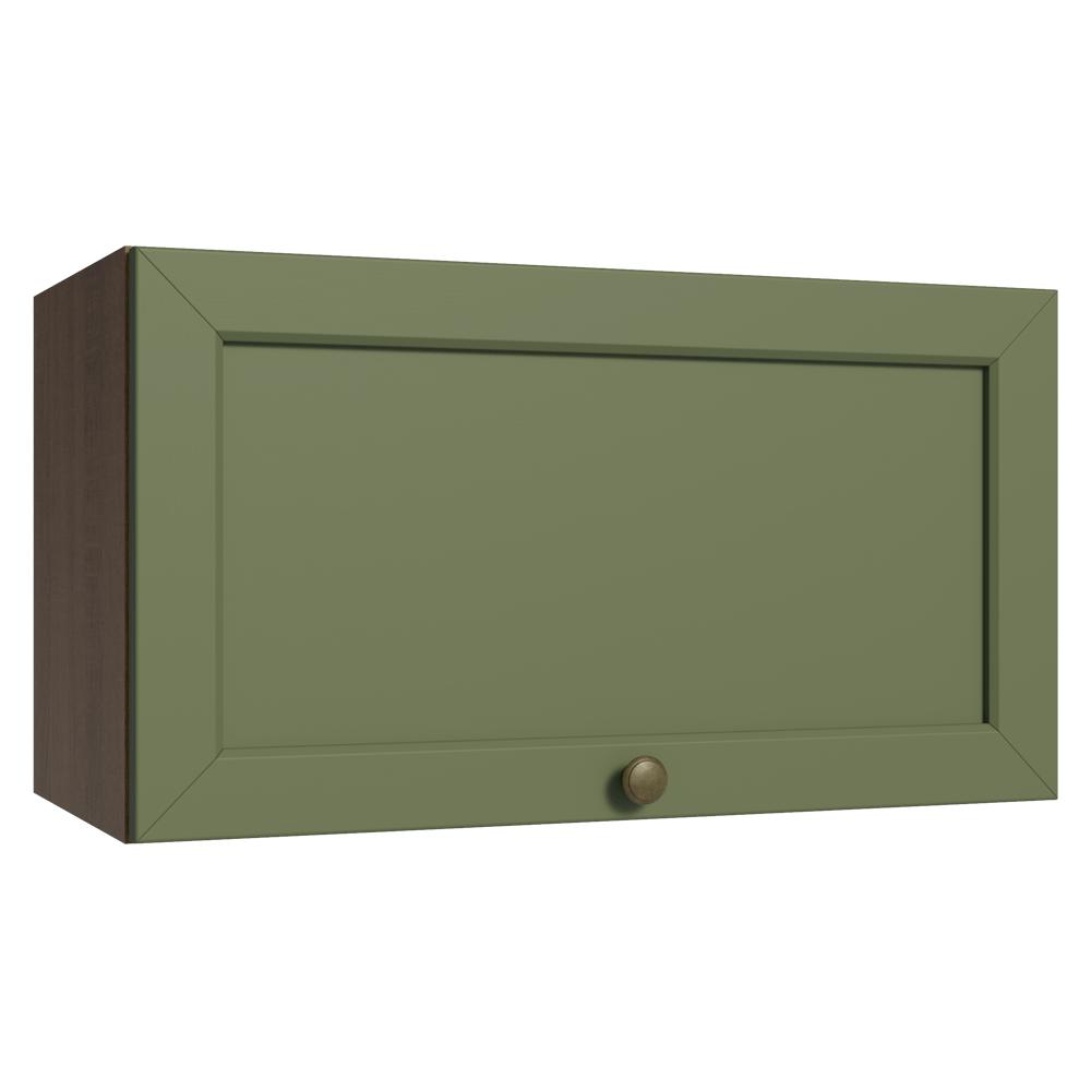 ALACENA DE COCINA VIK 60 CM 1 PUERTA ABATIBLE - MARRÓN/VERDE - 1