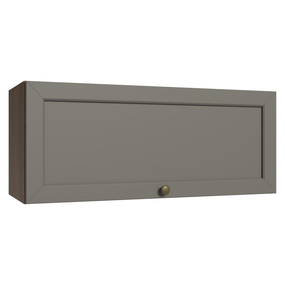 ALACENA DE COCINA VIK 80 CM 1 PUERTA ABATIBLE - MARRÓN/GRIS - 1