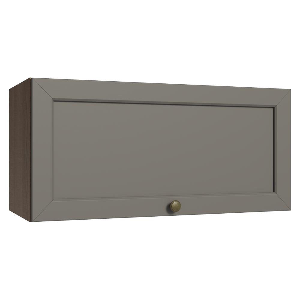 ALACENA DE COCINA VIK 70 CM 1 PUERTA ABATIBLE - MARRÓN/GRIS - 1