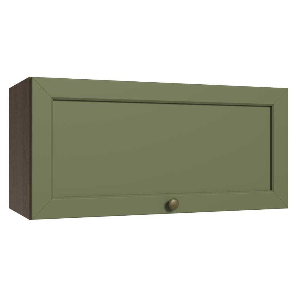 ALACENA DE COCINA VIK 70 CM 1 PUERTA ABATIBLE - MARRÓN/VERDE - 1