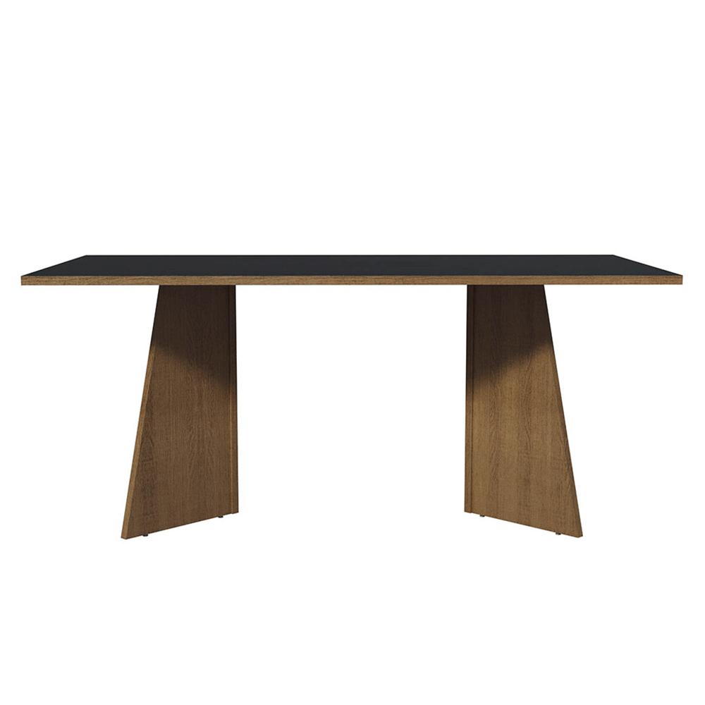 ESCRITORIO EJECUTIVO DE OFICINA MADESA 180 CM - MARRÓN/NEGRO - 5