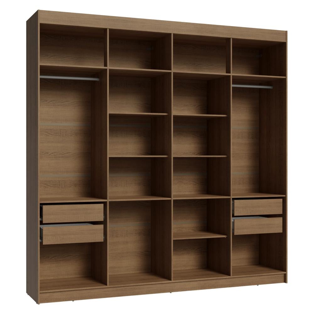 ROPERO SIN PUERTAS MADESA VENUS 4 CAJONES 216 CM - 5