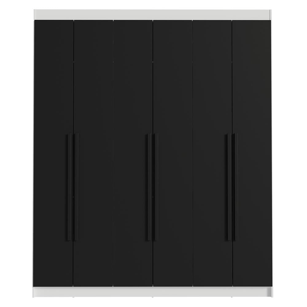 ROPERO SATURNO 6 PUERTAS 4 CAJONES - 7