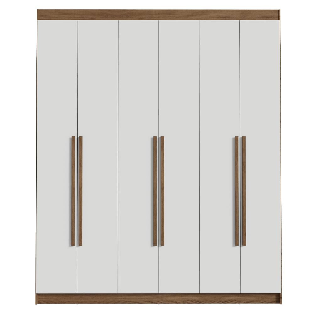 ROPERO SATURNO 6 PUERTAS 4 CAJONES - 7