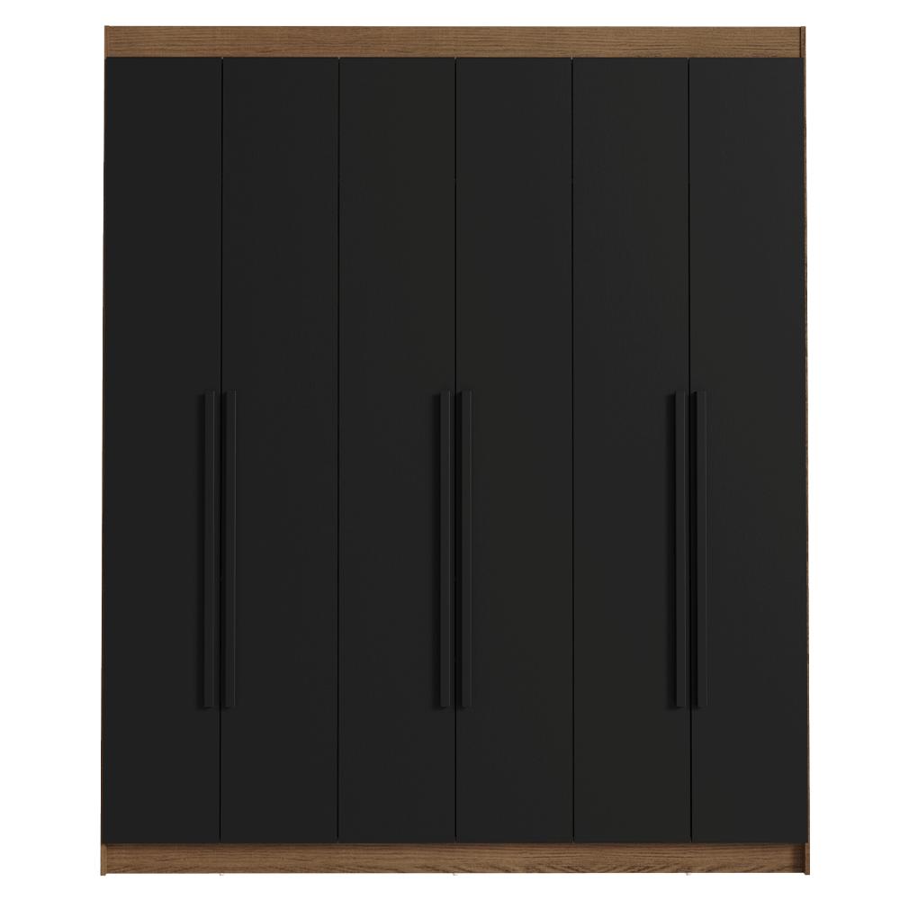 ROPERO SATURNO 6 PUERTAS 4 CAJONES - 7