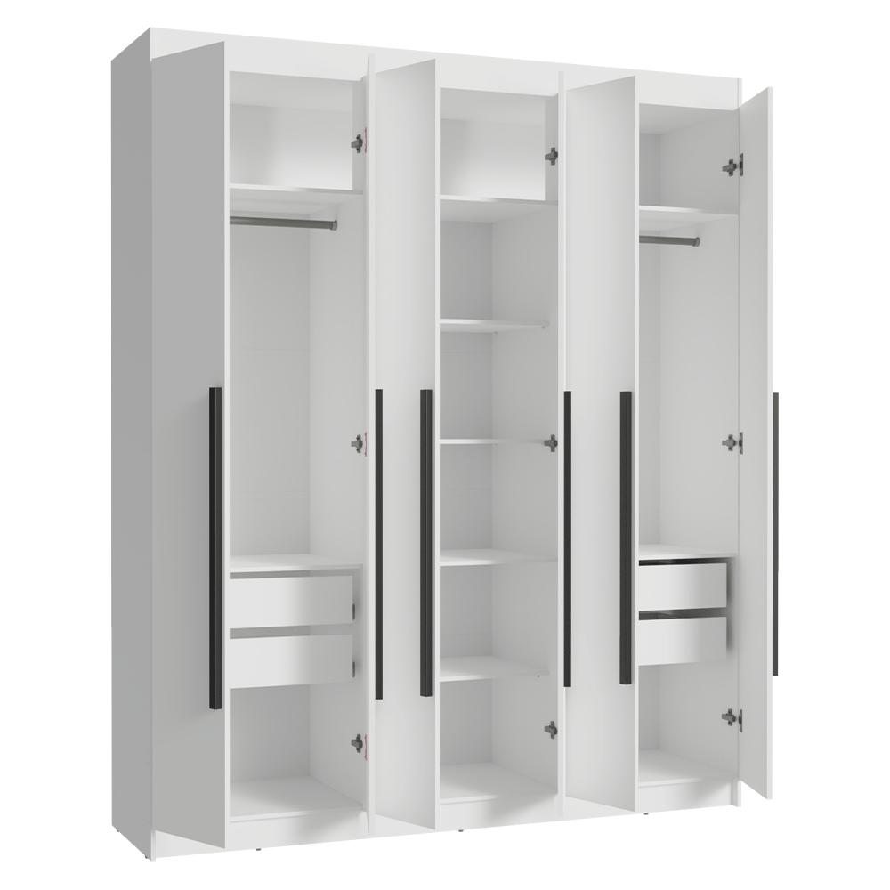 ROPERO NETUNO 6 PUERTAS 4 CAJONES - 8