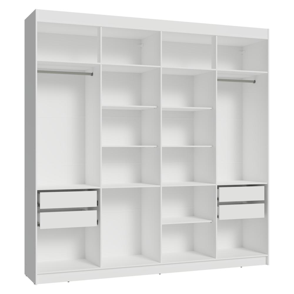 ROPERO SIN PUERTAS MADESA VENUS 4 CAJONES 216 CM - 5