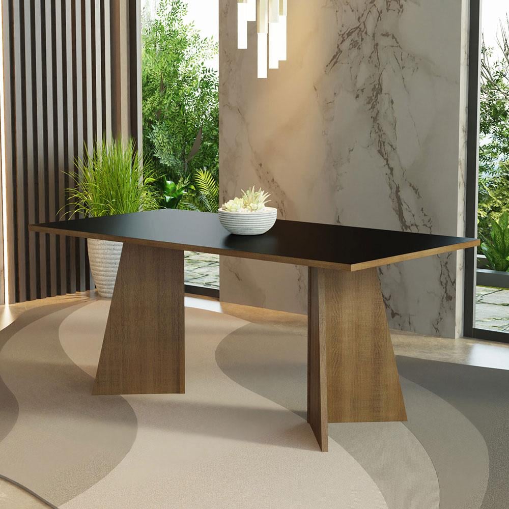 MESA DE COMEDOR RECTANGULAR 8 PUESTOS - 6