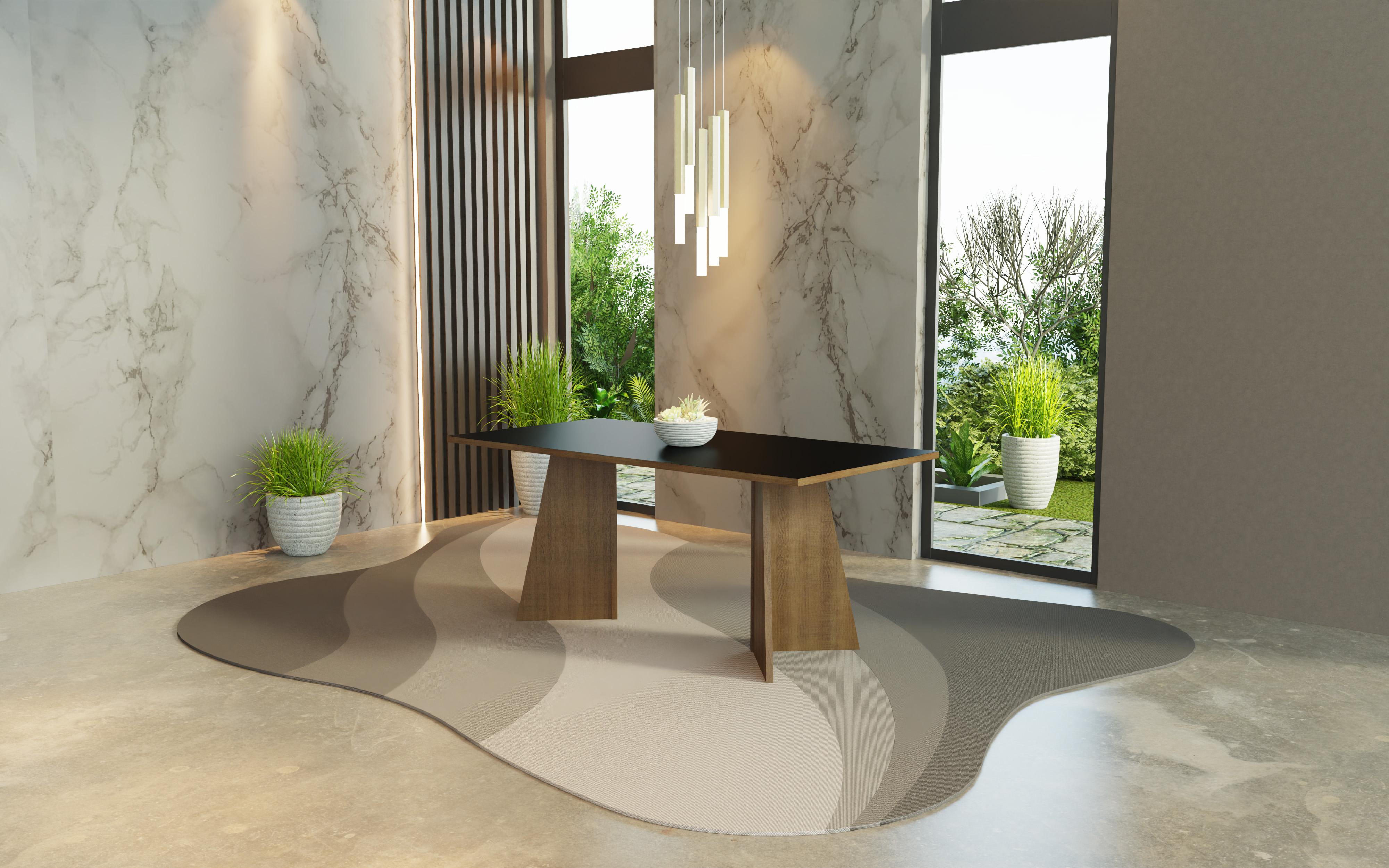 MESA DE COMEDOR RECTANGULAR 8 PUESTOS - 7
