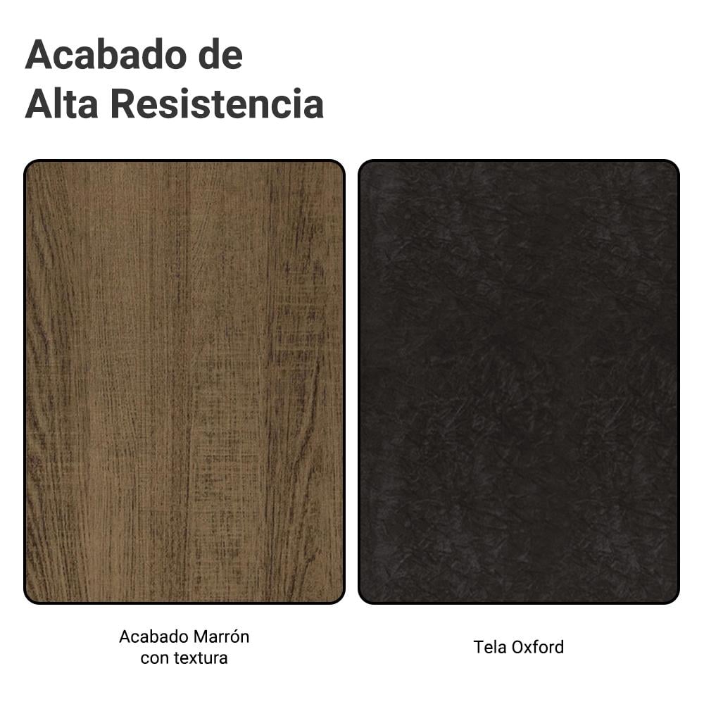 KIT 4 SILLAS DE COMEDOR MADESA 4255 CON BORDE SUPERIOR - 8