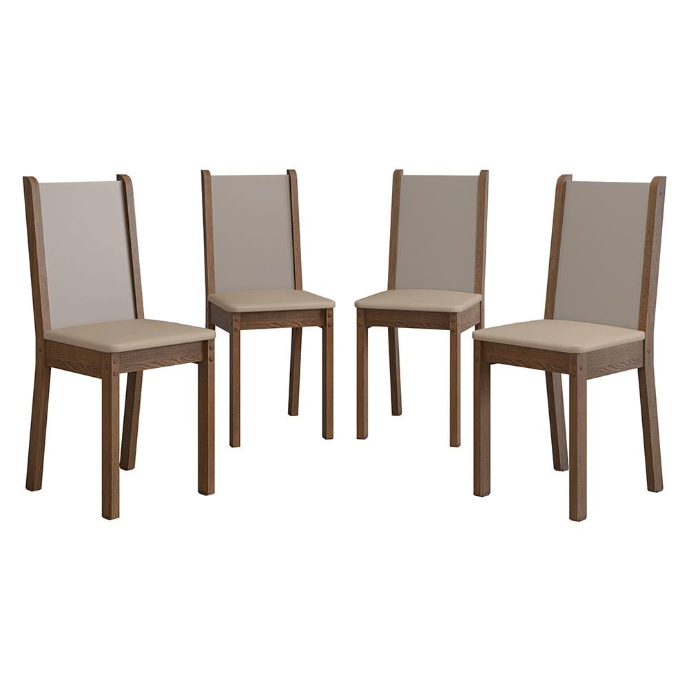 KIT 4 SILLAS DE COMEDOR MADESA 4291 - 6