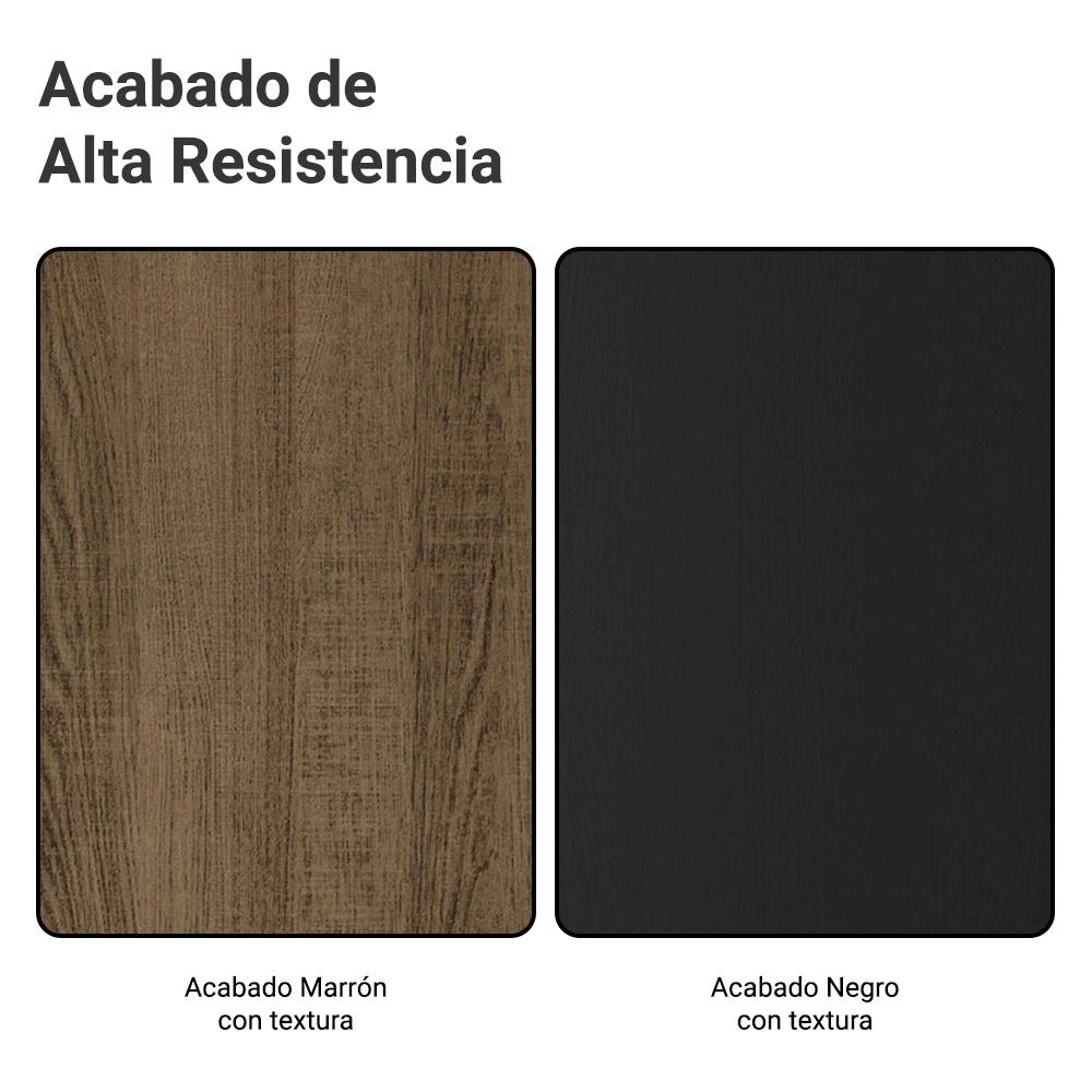 KIT MUEBLE DE COCINA 105 CM + ESTANTE MULTIUSO 5 NIVELES - 8