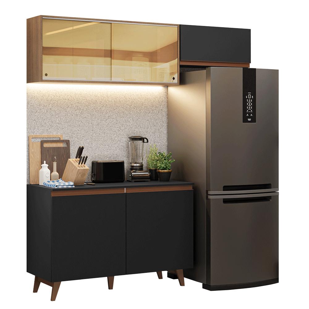 MUEBLE DE COCINA INTEGRAL REIMS 190 CM C/ ENCIMERA - 2