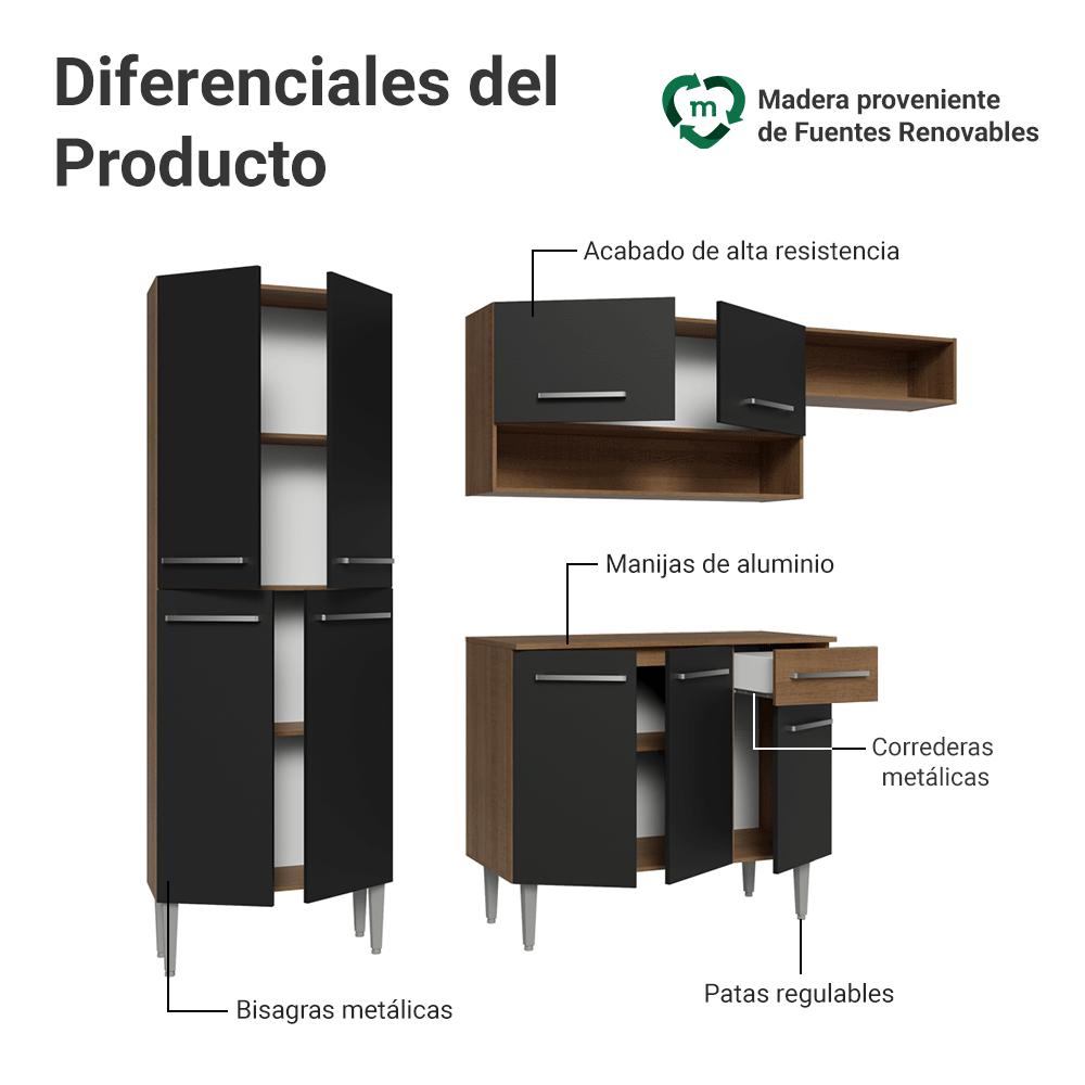 MUEBLE DE COCINA INTEGRAL EMILLY 229 CM - 4