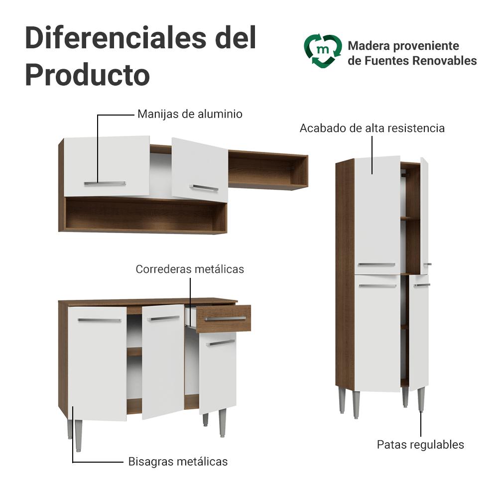 MUEBLE DE COCINA INTEGRAL EMILLY 229 CM - 4
