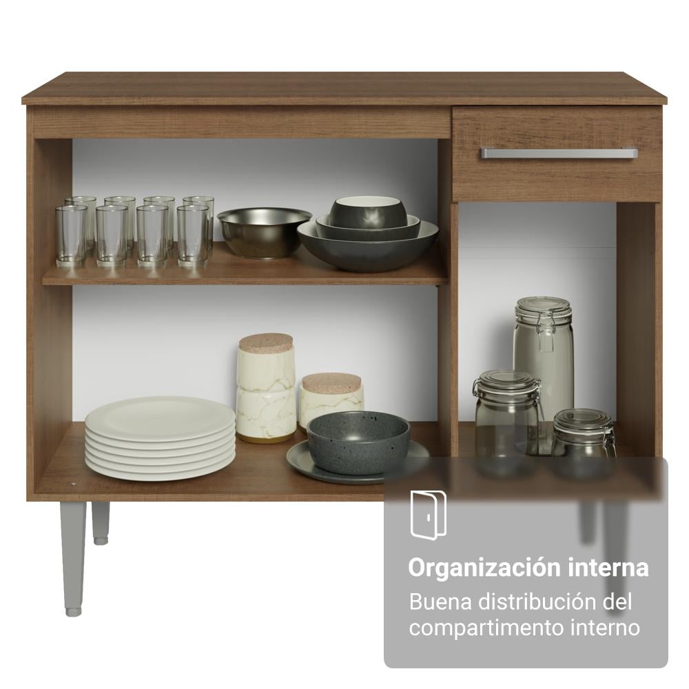 BUFFET APARADOR VAJILLERO MADESA 105 CM - 6