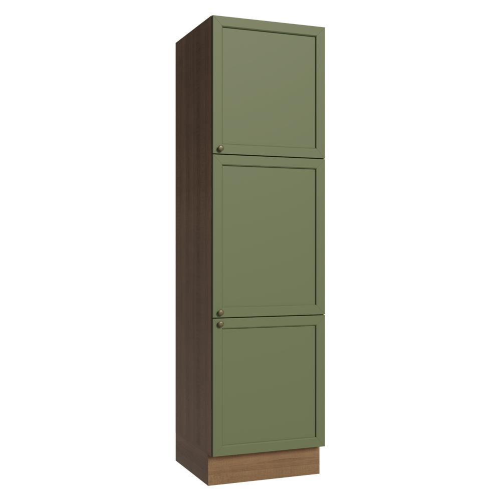 MUEBLE DE COCINA ARMARIO DESPENSA VIK 60 CM CON 3 PUERTAS - 1