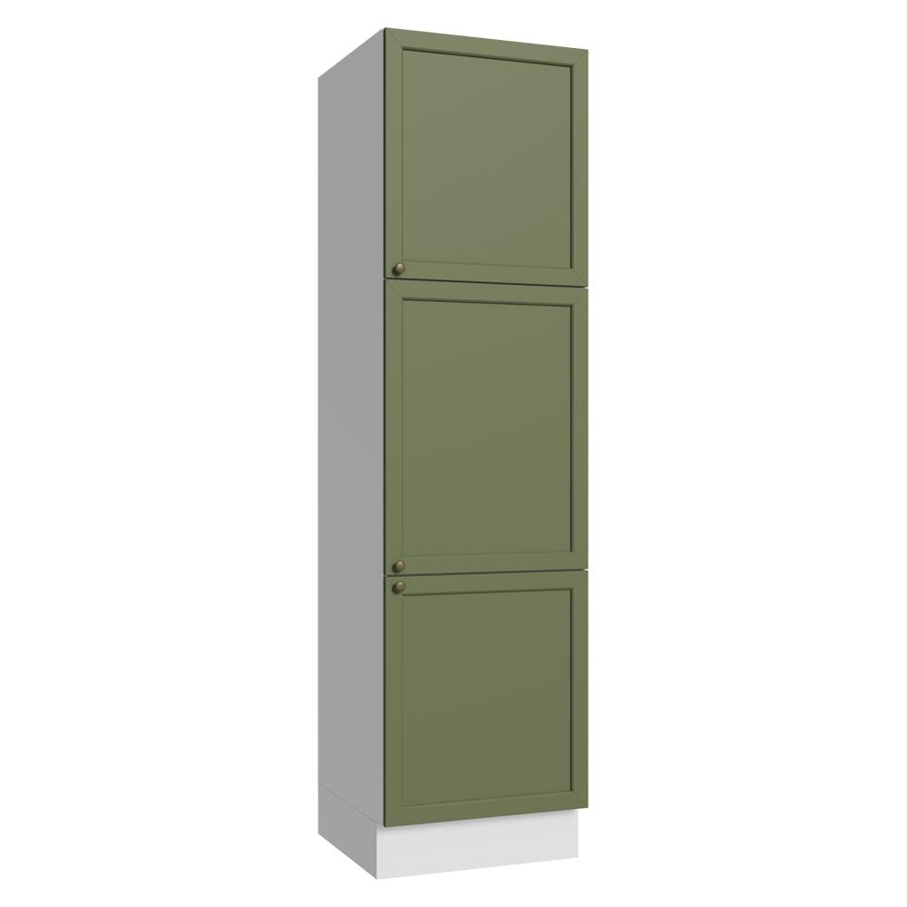 MUEBLE DE COCINA ARMARIO DESPENSA VIK 60 CM CON 3 PUERTAS - 1