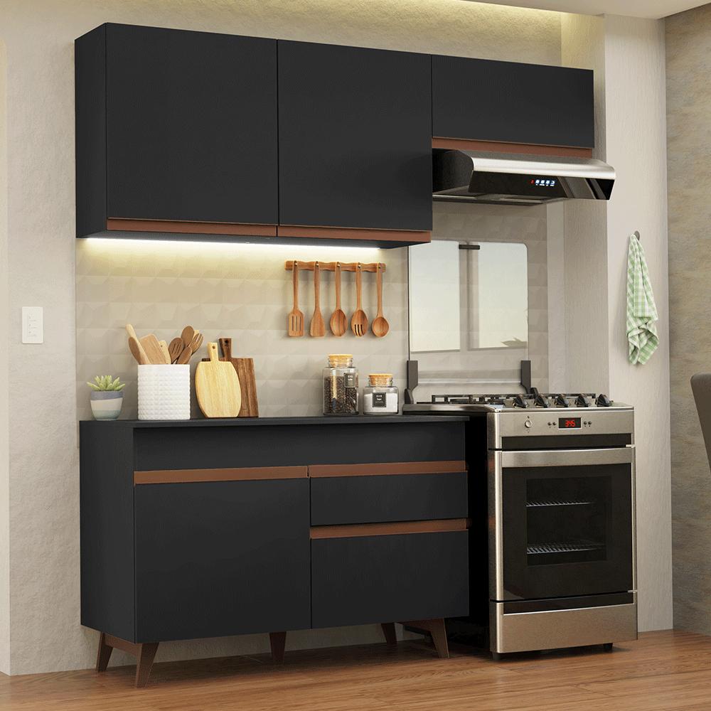 MUEBLE DE COCINA INTEGRAL REIMS 190 CM CON ENCIMERA - 1