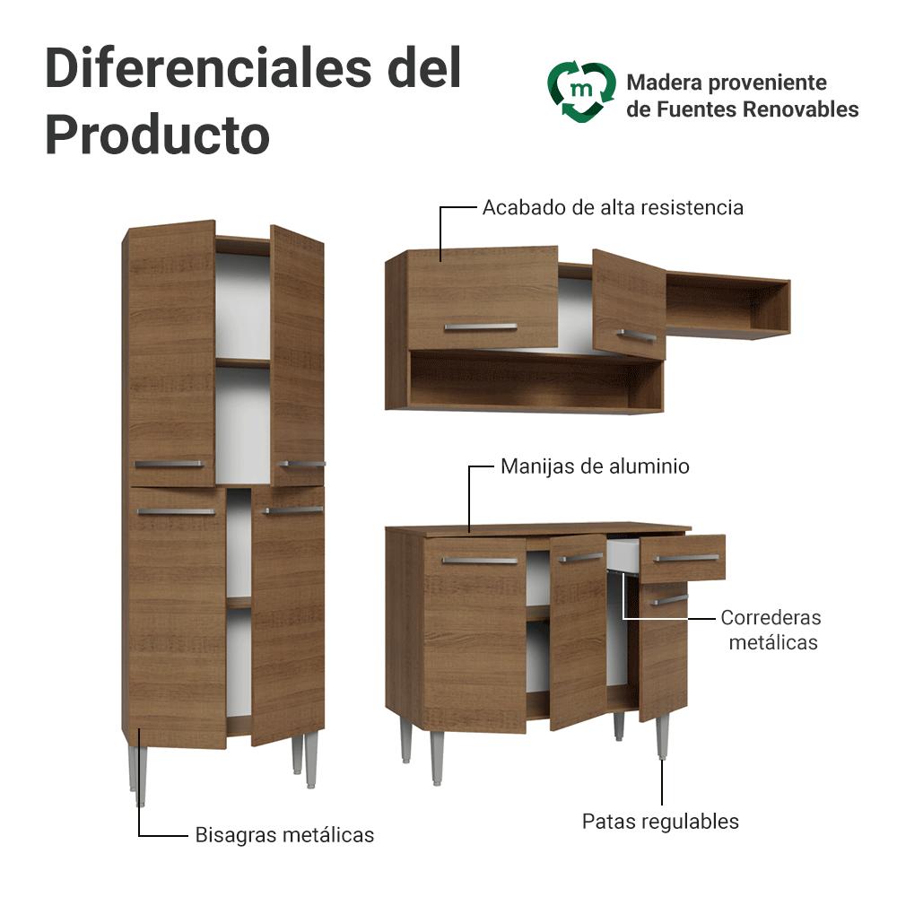 MUEBLE DE COCINA INTEGRAL EMILLY 229 CM - 4