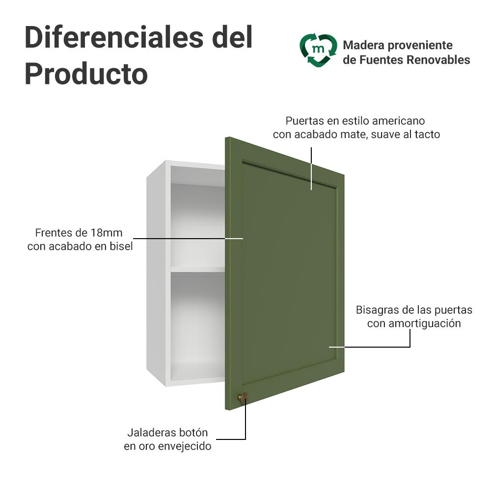 ALACENA DE COCINA VIK 60 CM 1 PUERTA - 3