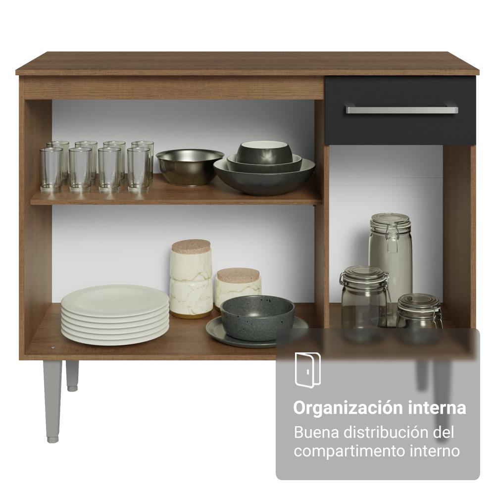 BUFFET APARADOR VAJILLERO MADESA 105 CM - 6