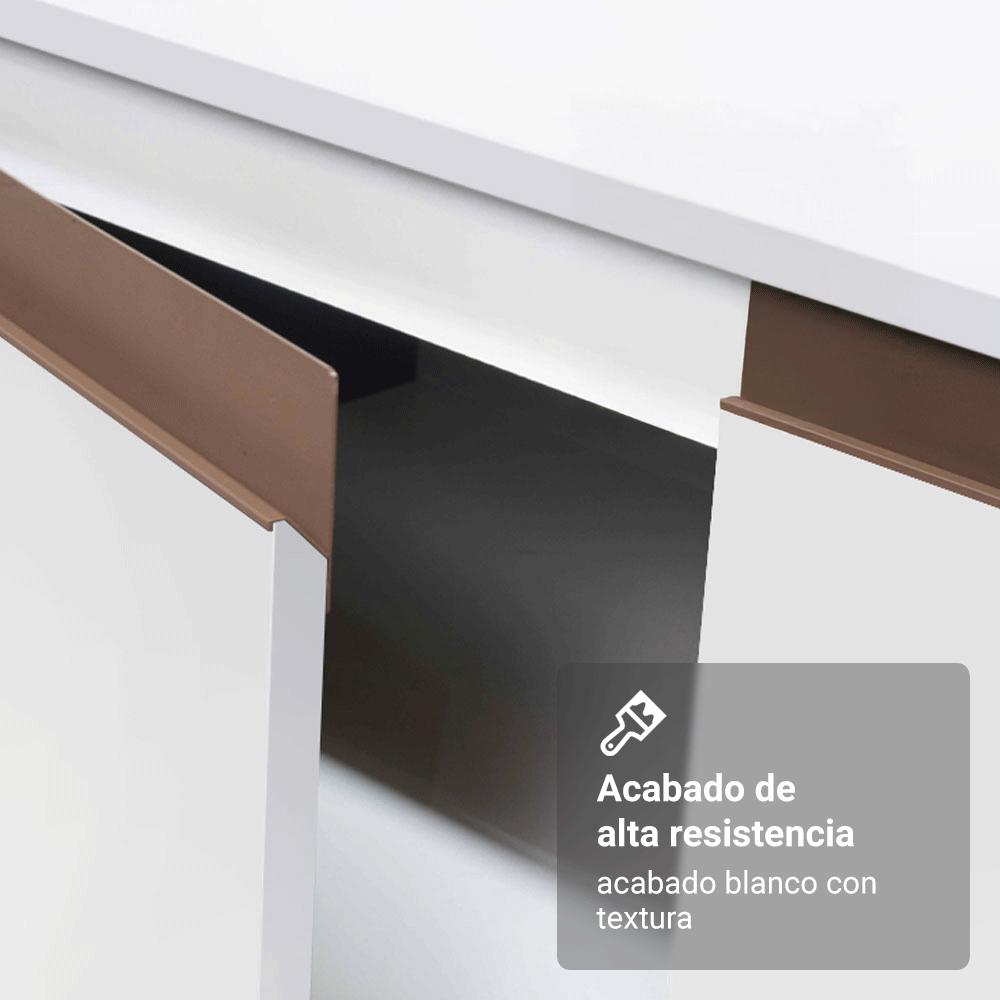 KIT 3 MUEBLES DE COCINA REIMS 240 CM CON ENCIMERA - 5