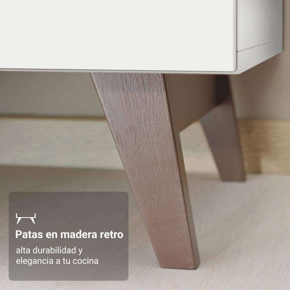 KIT 3 MUEBLES DE COCINA REIMS 240 CM CON ENCIMERA - 9