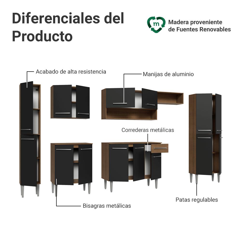 MUEBLE DE COCINA INTEGRAL EMILLY 325 CM - 4